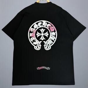 Chrome Hearts Men's Black Short Sleeve T-Shirt